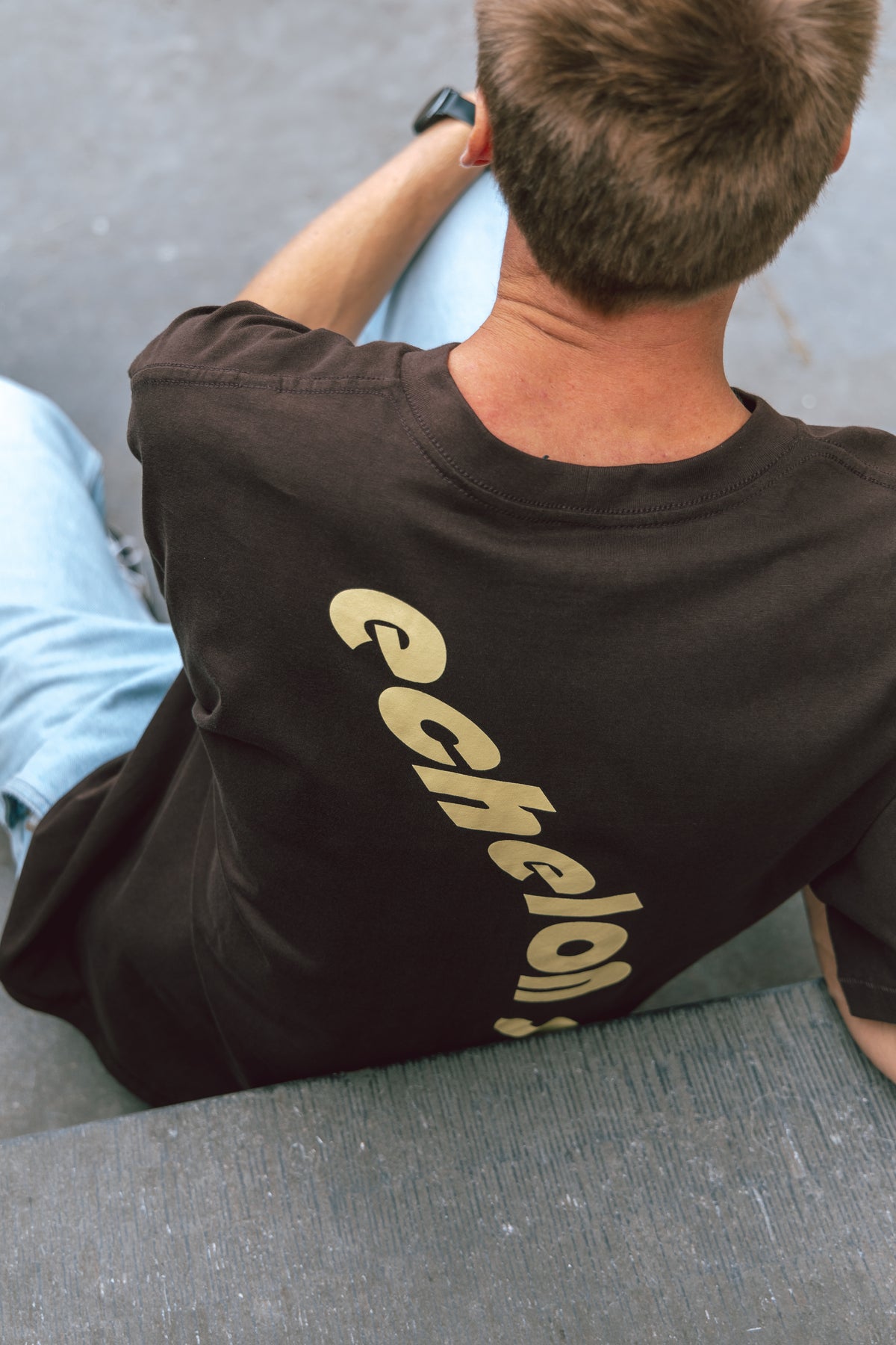 ECHELONS Tee — Dark Chocolate