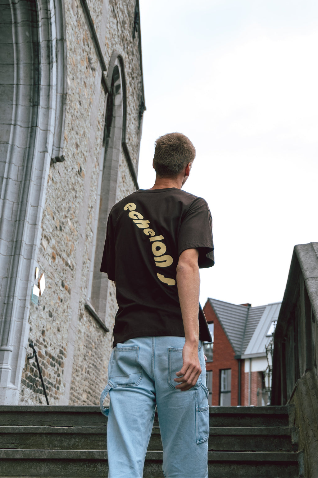ECHELONS Tee — Dark Chocolate