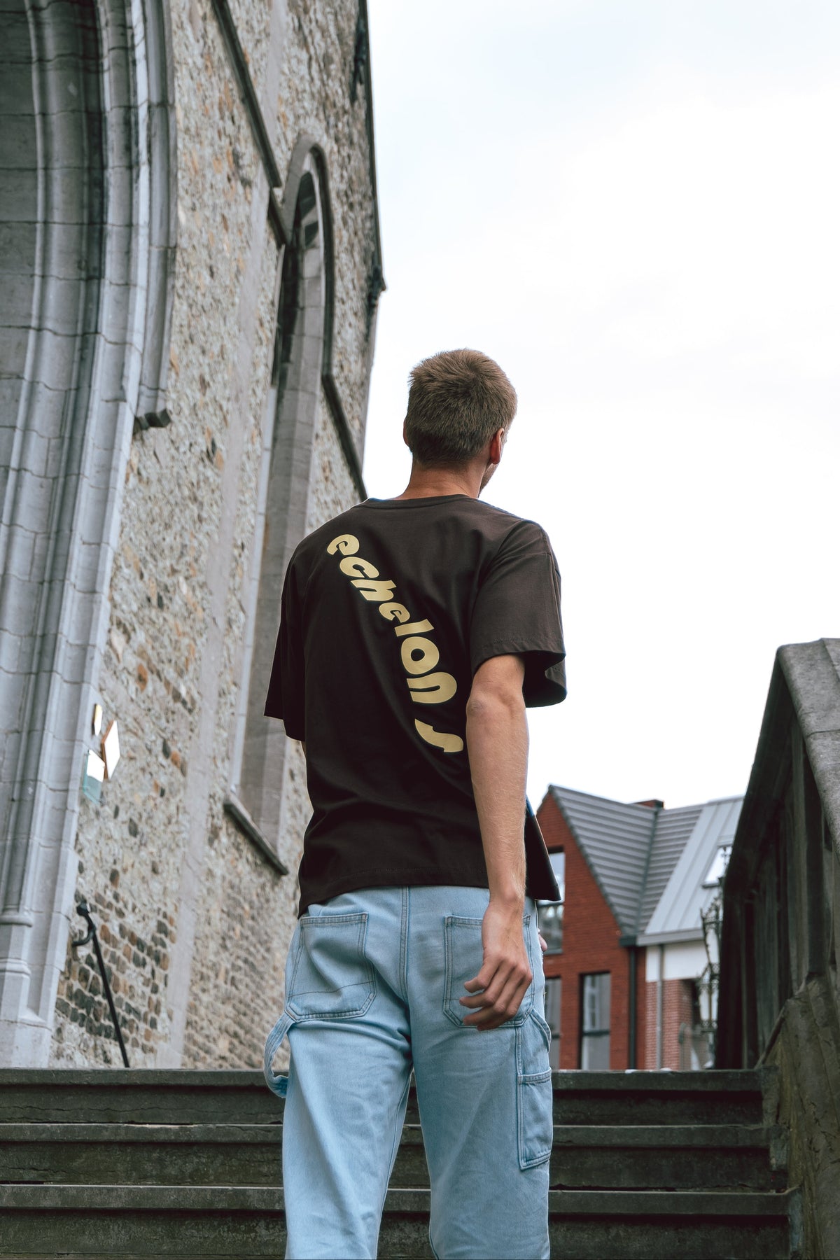 ECHELONS Tee — Dark Chocolate