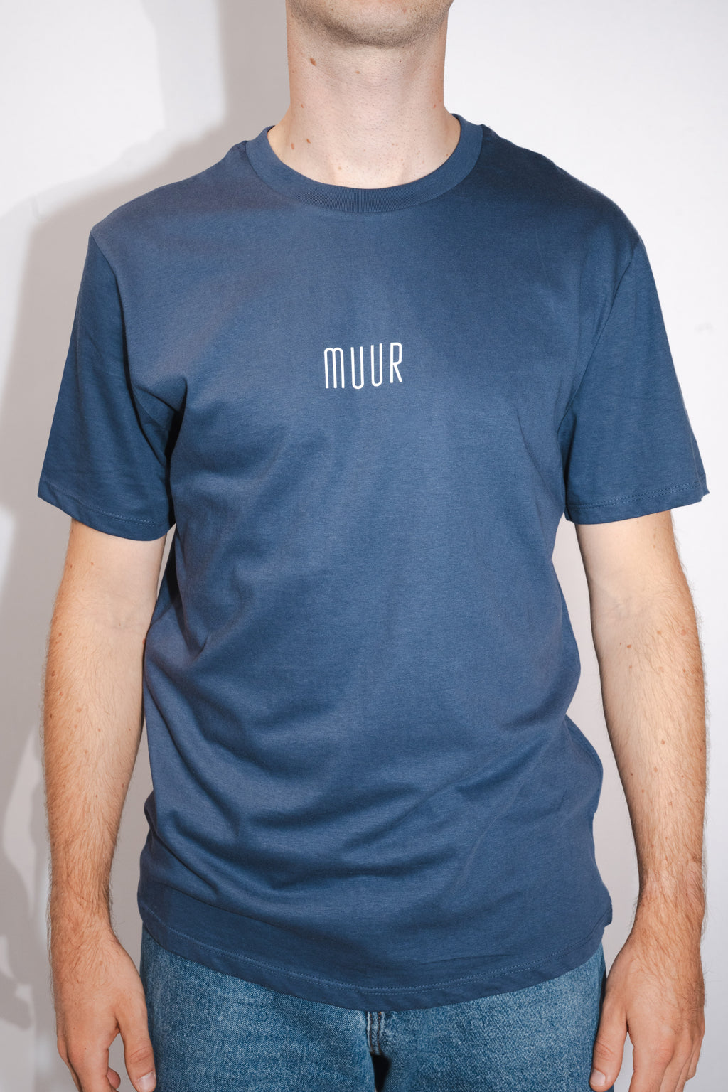 MUUR Tee — Denim