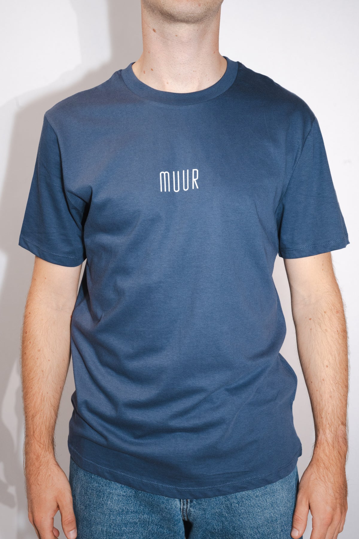 MUUR Tee — Denim