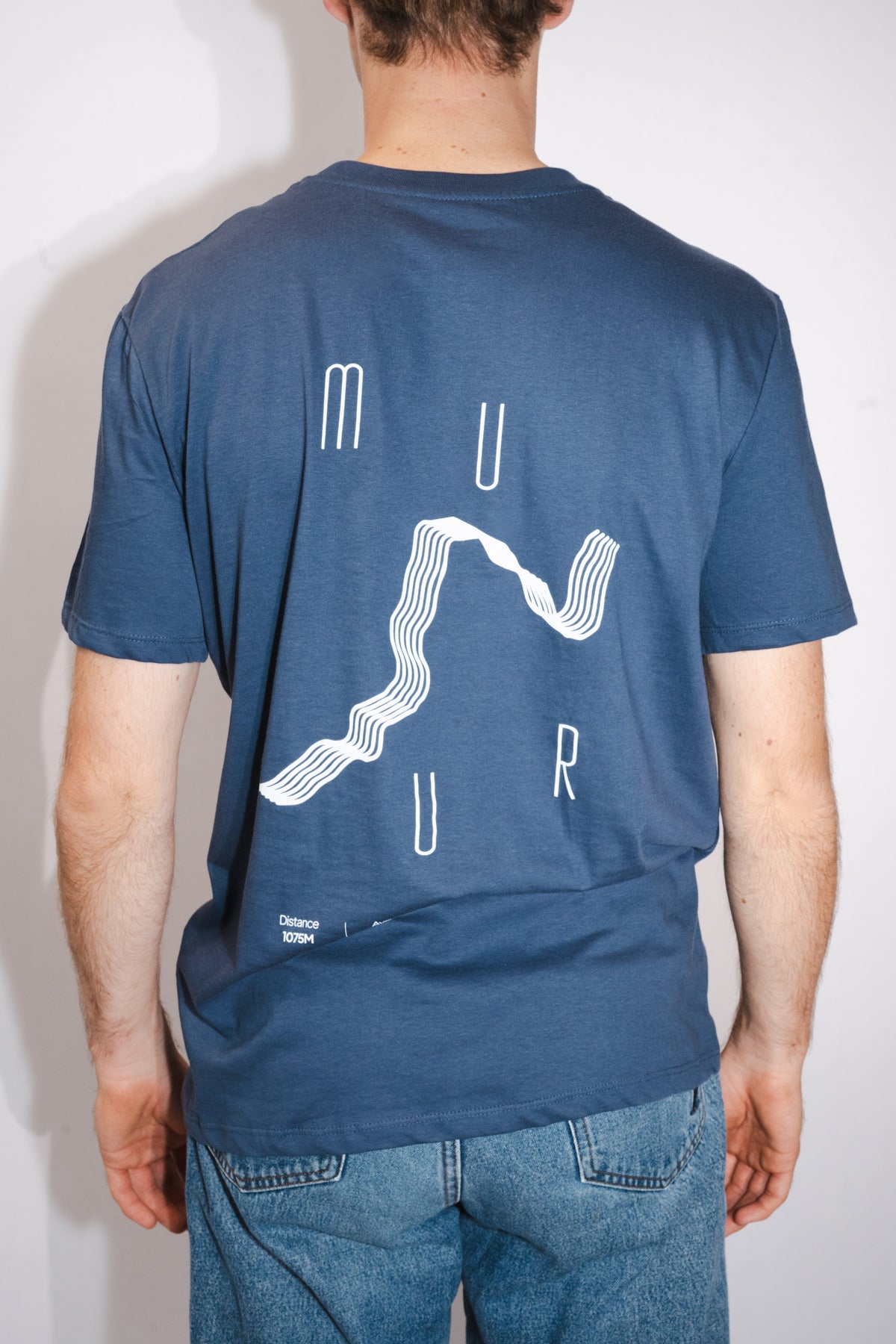 MUUR Tee — Denim