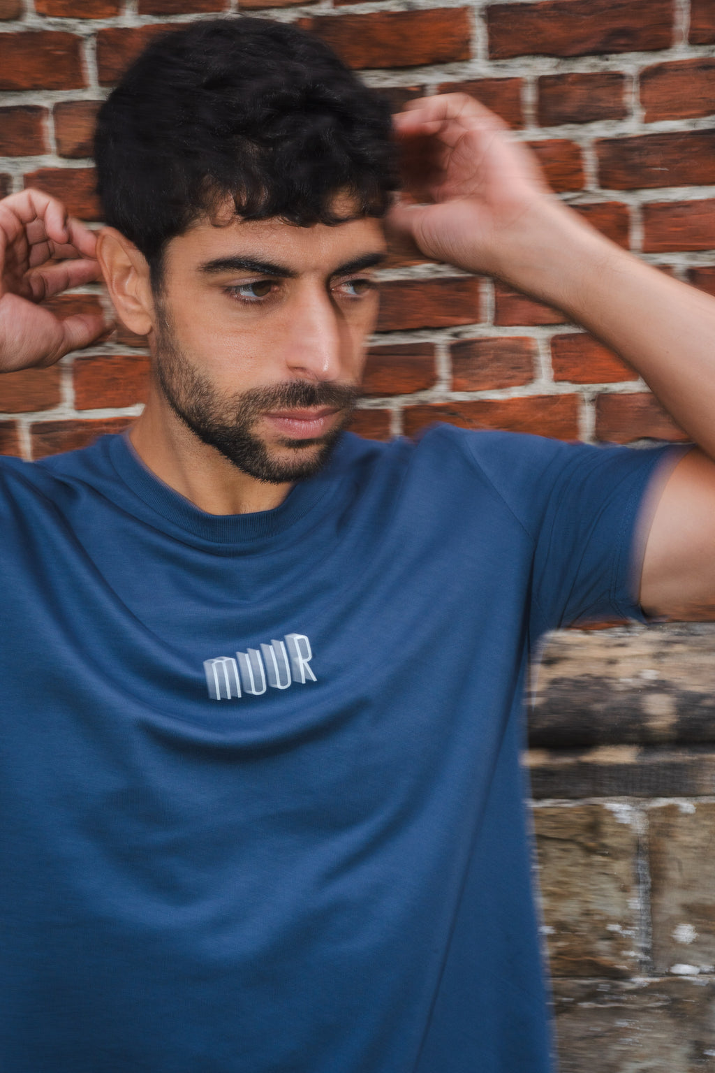 MUUR Tee — Denim