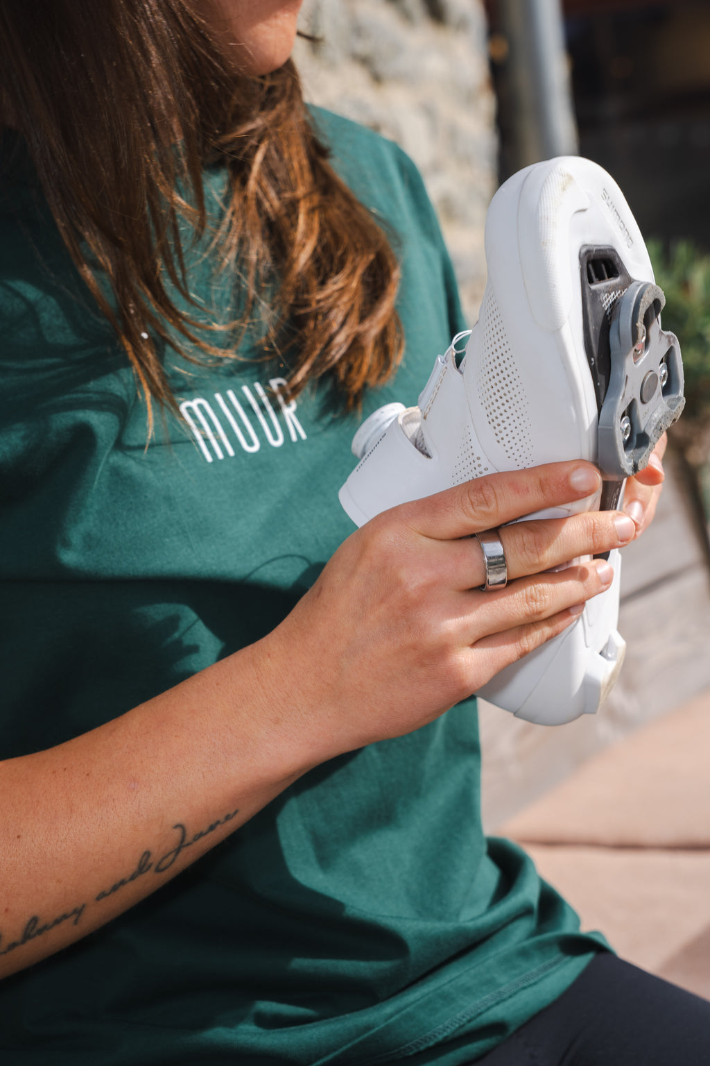 MUUR Tee — Imperial Green