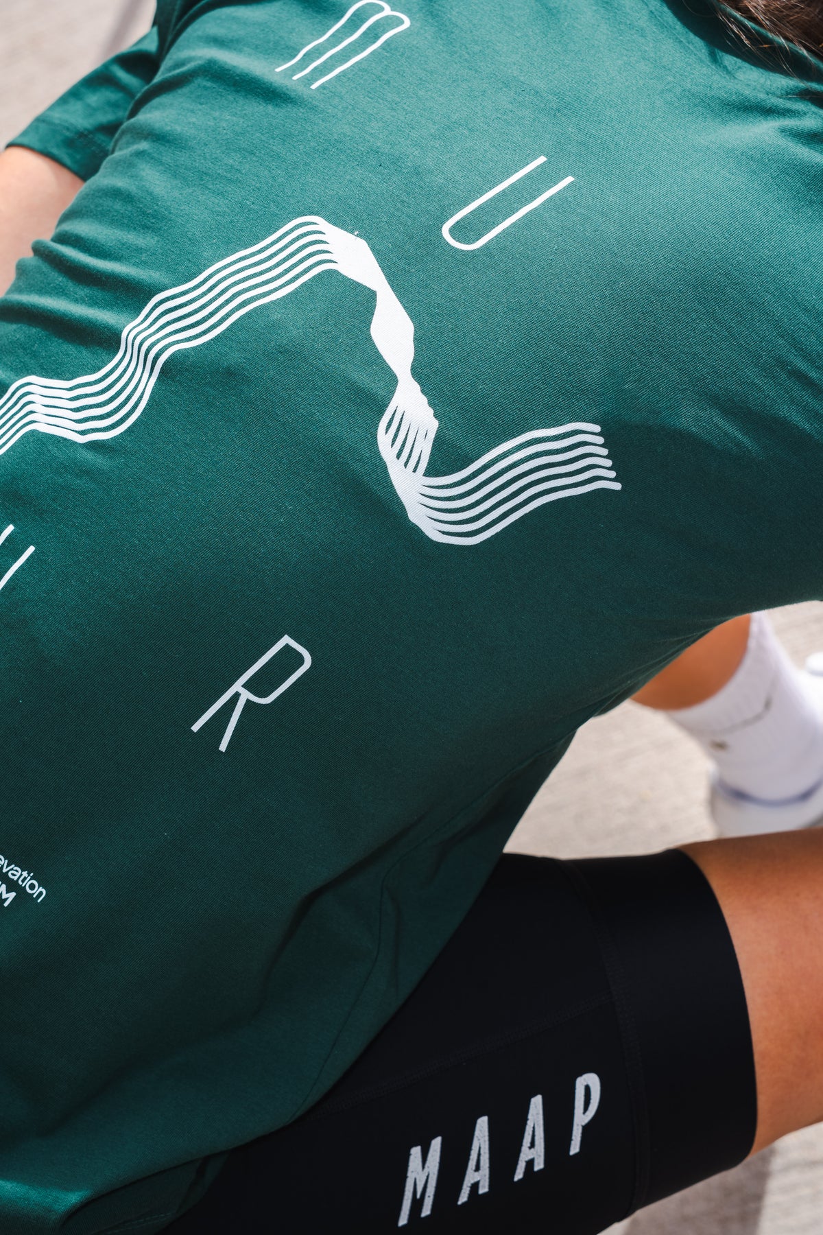 MUUR Tee — Imperial Green