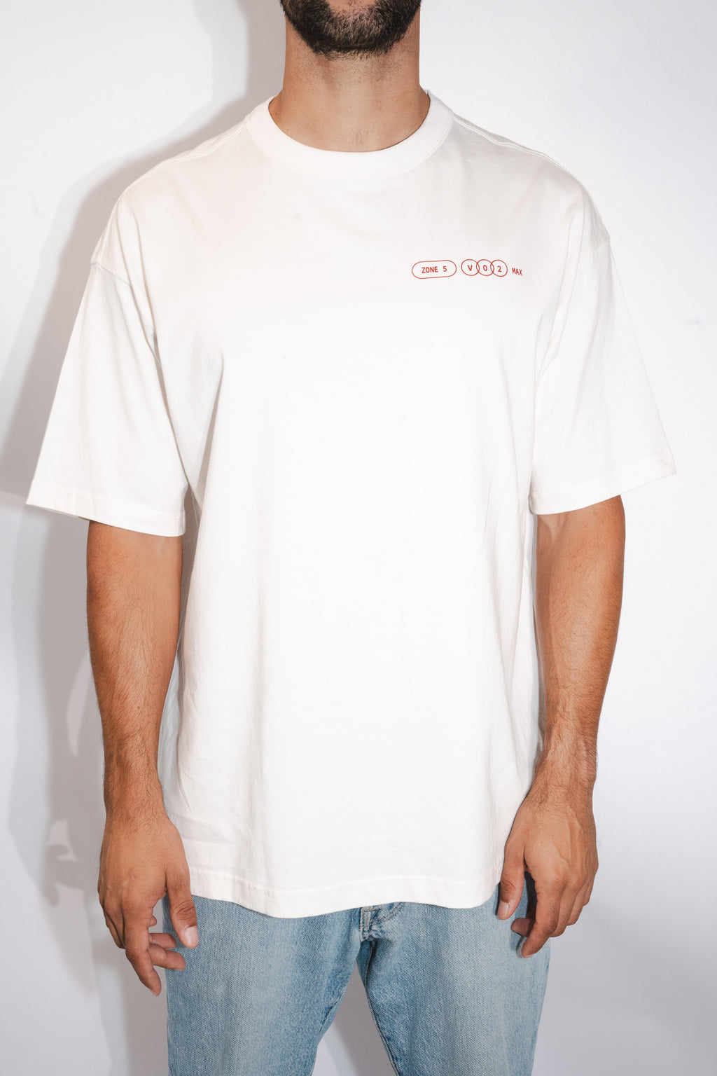 ZONE 5 Tee — Bright Red
