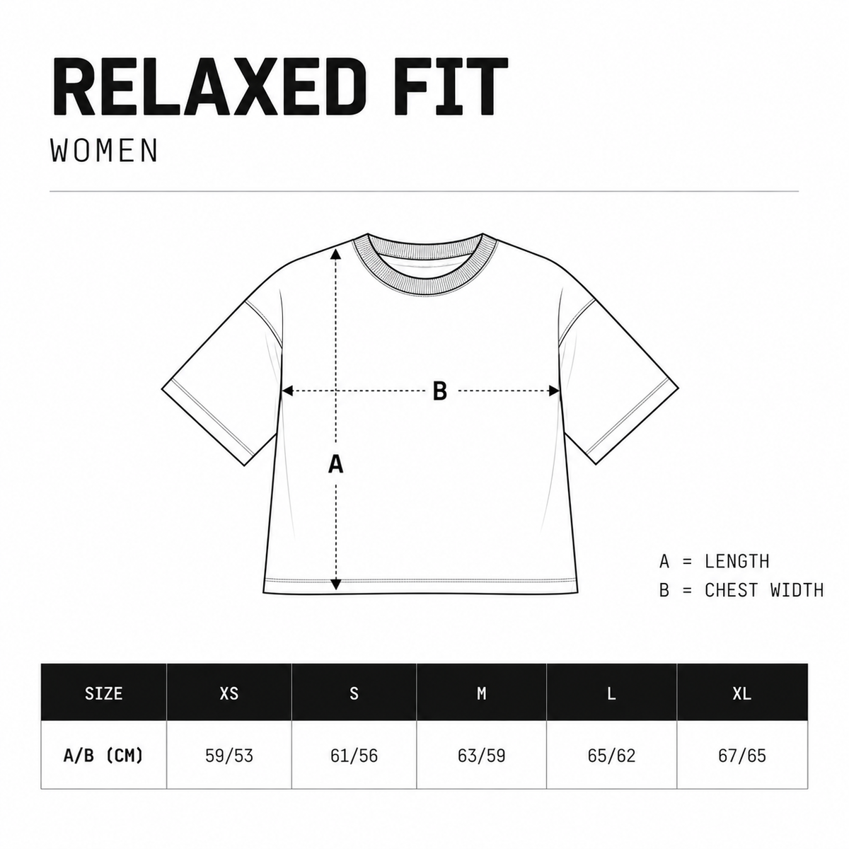 ZONE 5 Tee Women — Bordeaux size chart